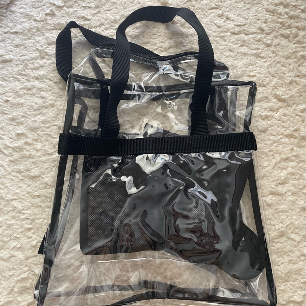 AMAZON BASICS Clear Tote